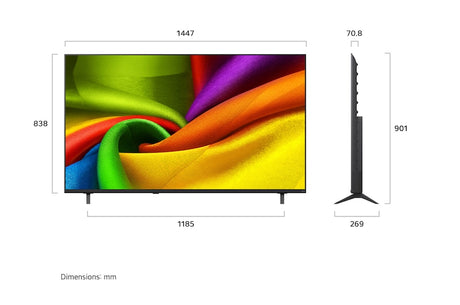 SMART TV LG NANO 4K AI 65NU840B6LA