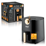 Fritadeira elétrica multifuncional sem óleo para uso doméstico, padrão UE, RAF, forno inteligente para batatas fritas, R.5218