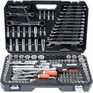MALA COM FERRAMENTA 150 PCS  1/4’’ , 3/8’’ , 1/2’’