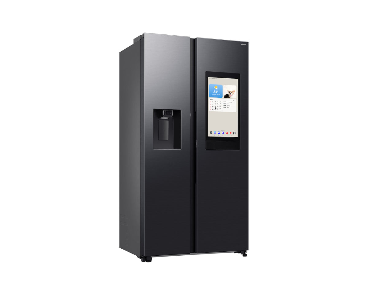 FRIGORÍFICO SIDE BY SIDE FAMILY HUB ECRÃ 21,5" (594L) BLACK
