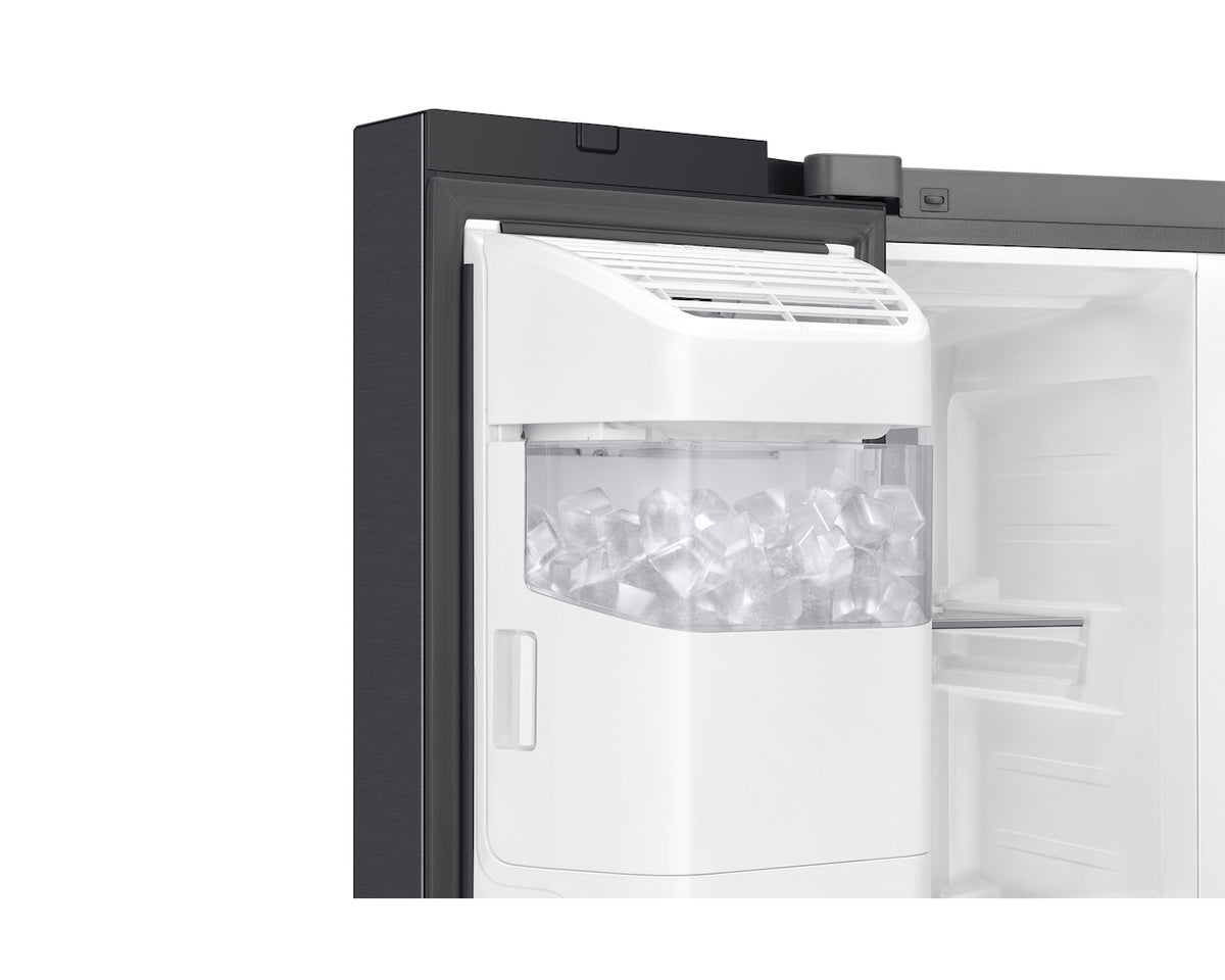 FRIGORÍFICO SIDE BY SIDE FAMILY HUB ECRÃ 21,5" (594L) BLACK