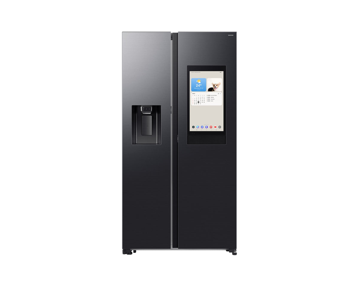 FRIGORÍFICO SIDE BY SIDE FAMILY HUB ECRÃ 21,5" (594L) BLACK