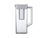 Frigorífico personalizado com portas francesas e porta transparente, branco, 704L