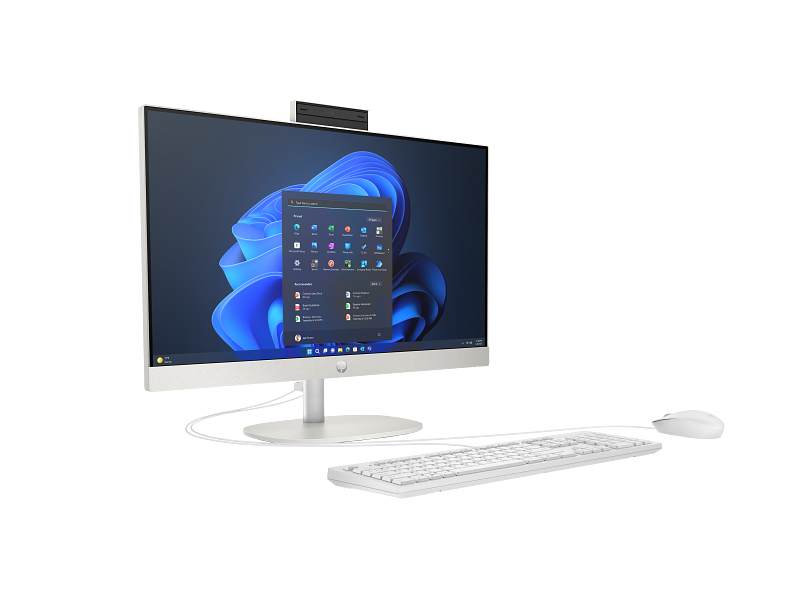 PC AIO HP 23.8" PROONE 240 U5-125U G10 UHD GRAPHICS 8GB 512GB SSD FHD W11P BRANCO