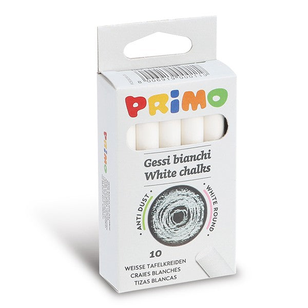 PRIMO BRANCA GIZ ANTI POEIRA 10PCS 011GB10R