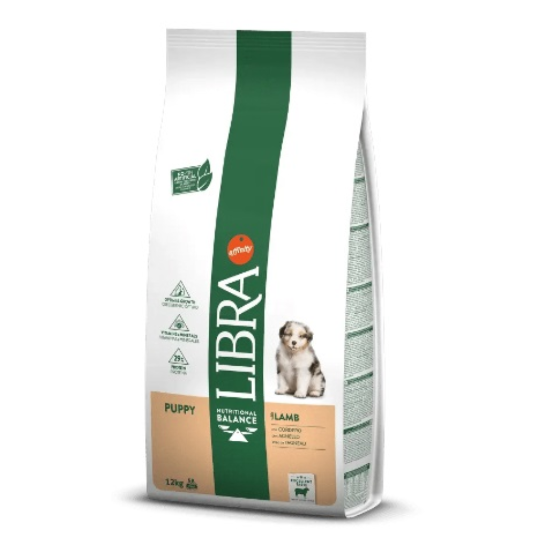 VET RAÇÃO - LIBRA CAO PUPPY CORDEIRO 12KG