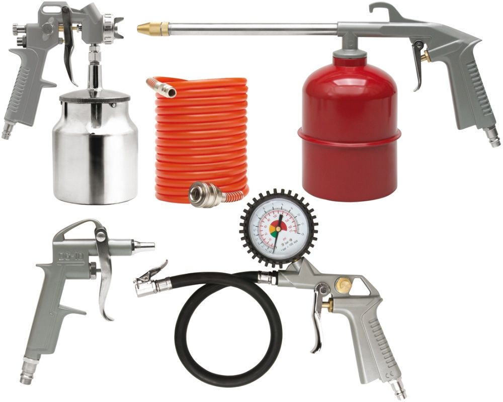 JOGO DE ACESSORIOS PARA COMPRESSOR 5 PCS