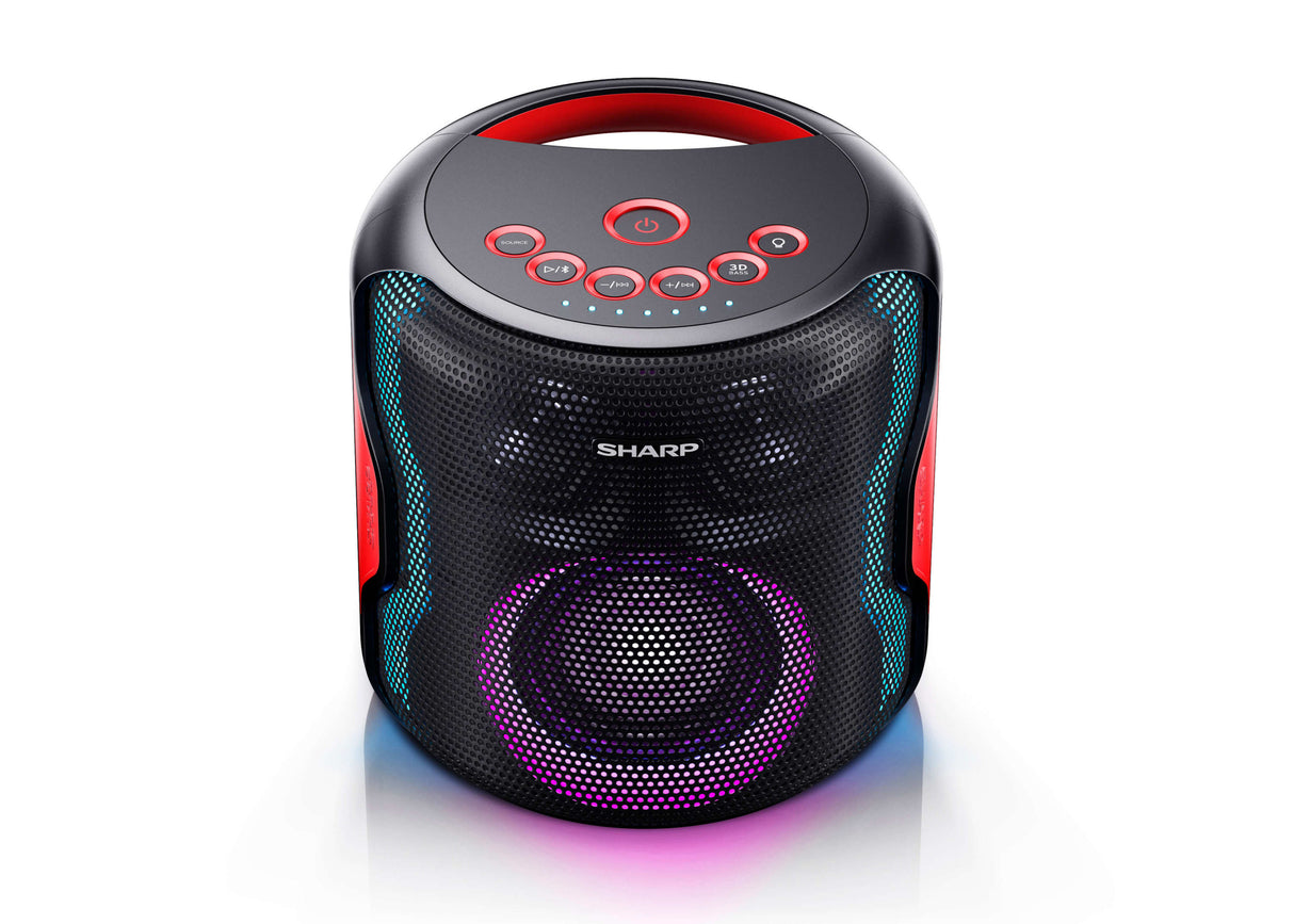 Sharp Coluna Portátil Bluetooth 5.0