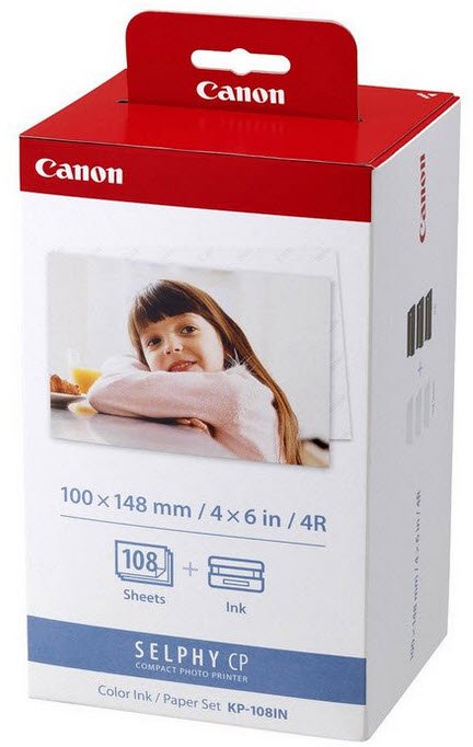 CANON PAPEL FOTOGRÁFICO KP108IN 10x15 SELPHY