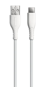 Cabo Takeiteasy Usb-A to Type-C 18W - 200cm Branco