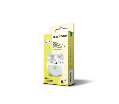 Earphones Takeiteasy TOUCH - Bluetooth 5.0 Branco