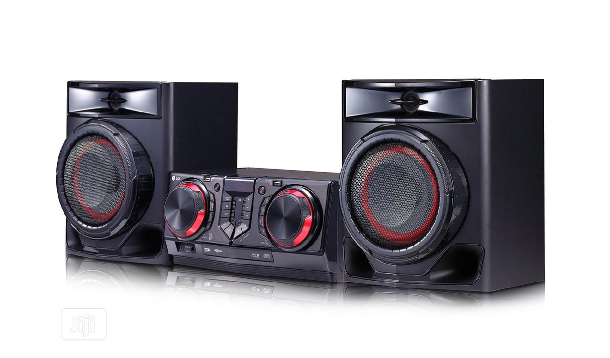 Mini System LG XBOOM Dual USB MP3 Multi Bluetooth 440W Funções DJ Efeito Karaokê| CJ44