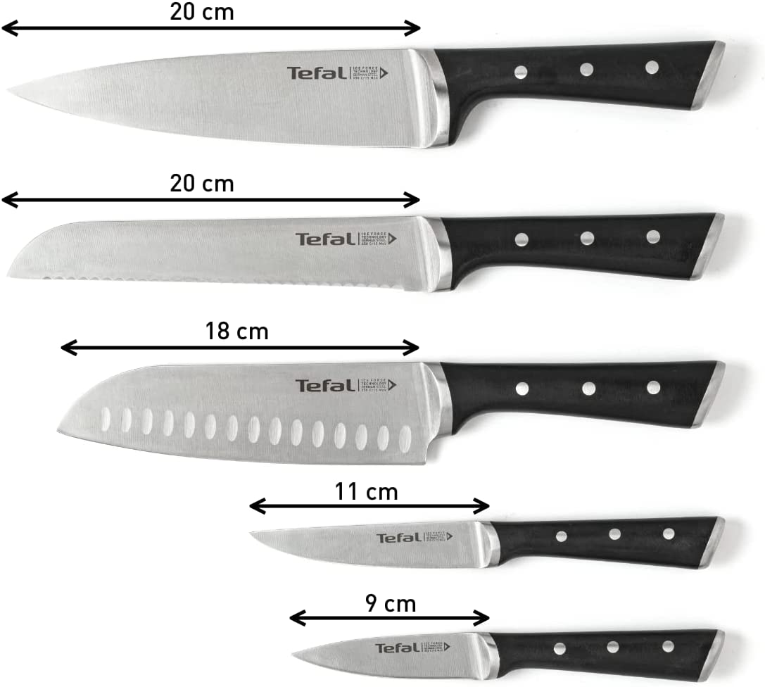 TEFAL CONJUNTO 5 FACAS