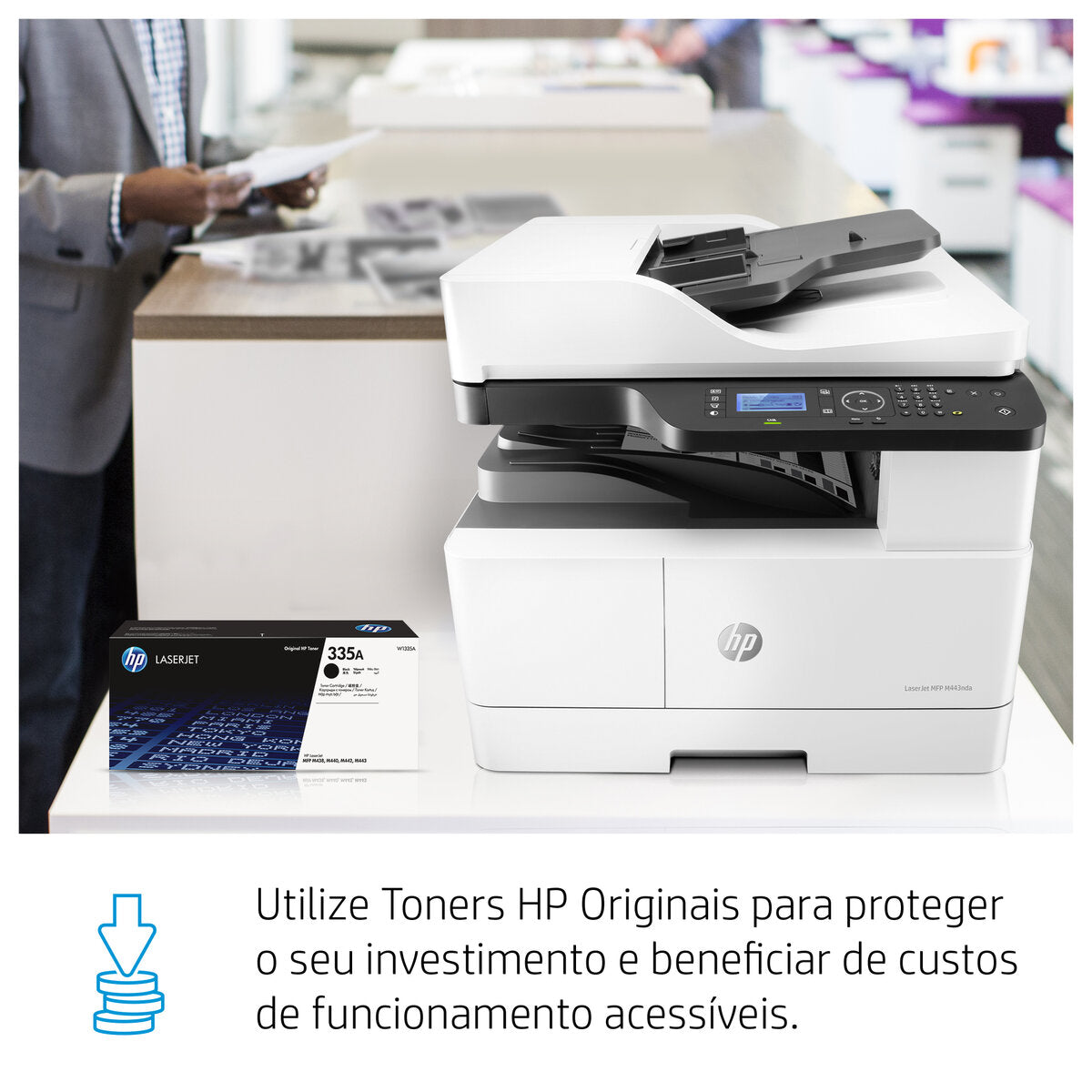 FOTOCOP. HP MFP MONO A3 M443nda (24PPM)