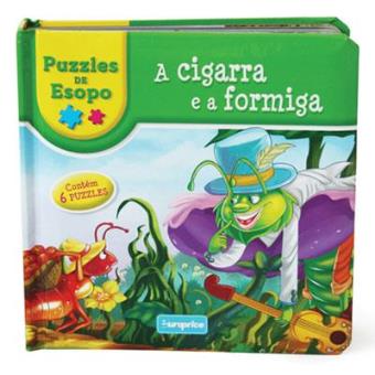 Puzzles de Esopo - A Cigarra e a Formiga