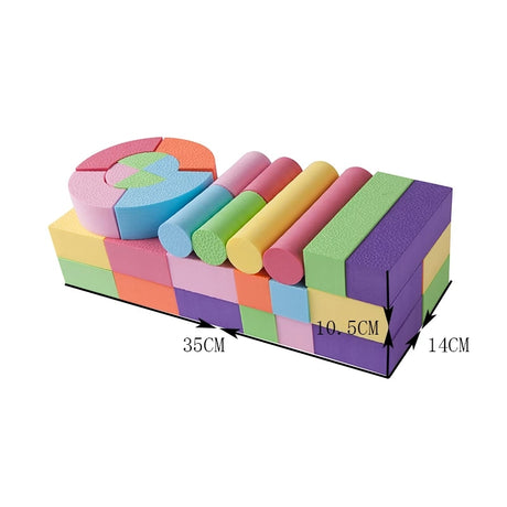 BLOCO DE ESPUMA 50PC 3+/ SMULL