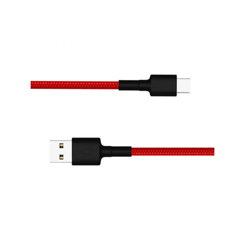 CABO XIAOMI MI BRAIDED USB P/ TYPE-C 1M VERMELHO (S)