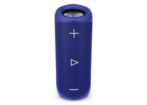 COLUNA SHARP 20W BLUETOOTH 12H PLAYTIME BLUE