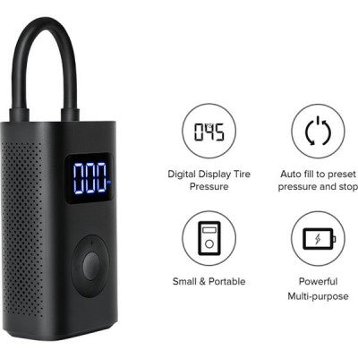 COMPRESSOR AR XIAOMI MI HOME PORTATIL 1S PRETO