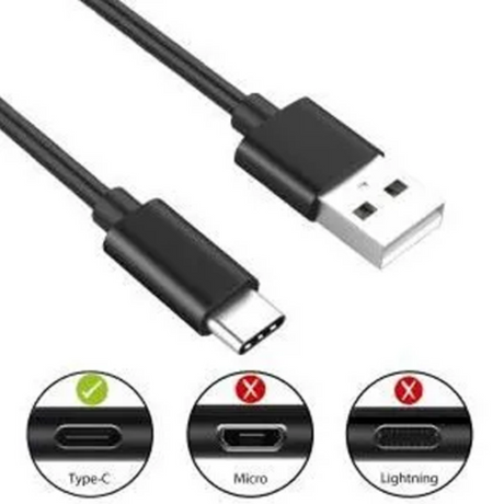 Cabo USB 2.0 USB-C para USB-A, 1.8m