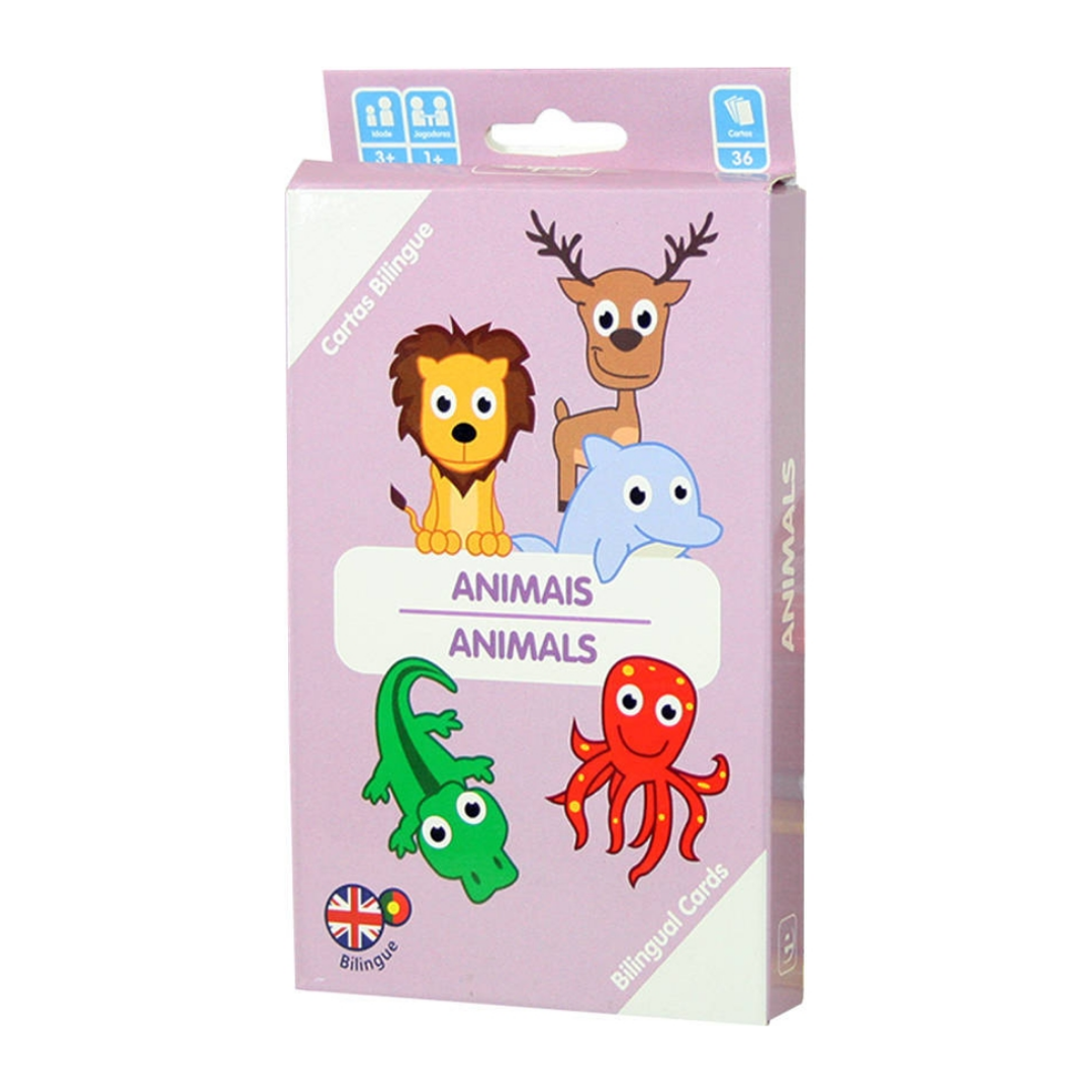 Cartas Bilingue - Animais