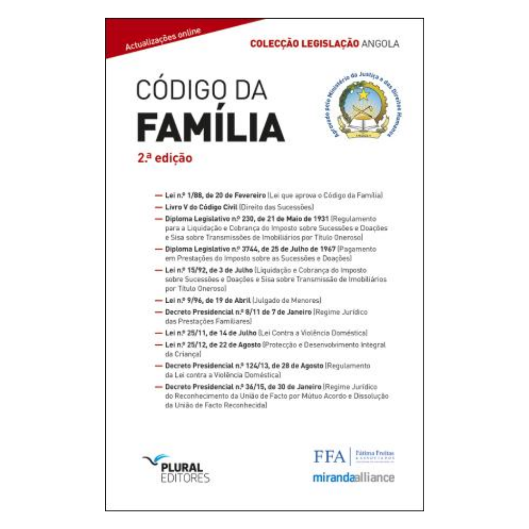 Código da Família -Angola Versão Academica