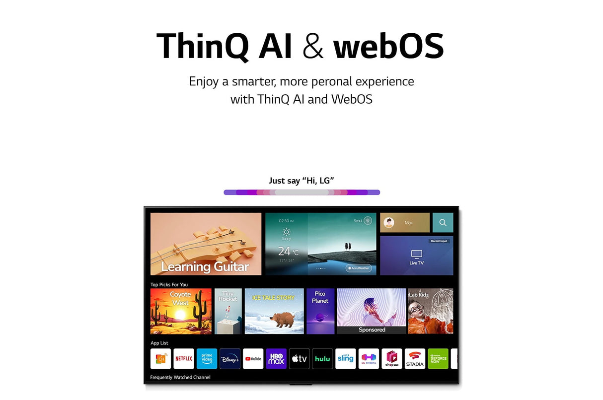 TV LG NanoCell 55?, 4K, Série NANO84, Processador ?5 Gen5 AI, webOS 22 | 55NANO846QA