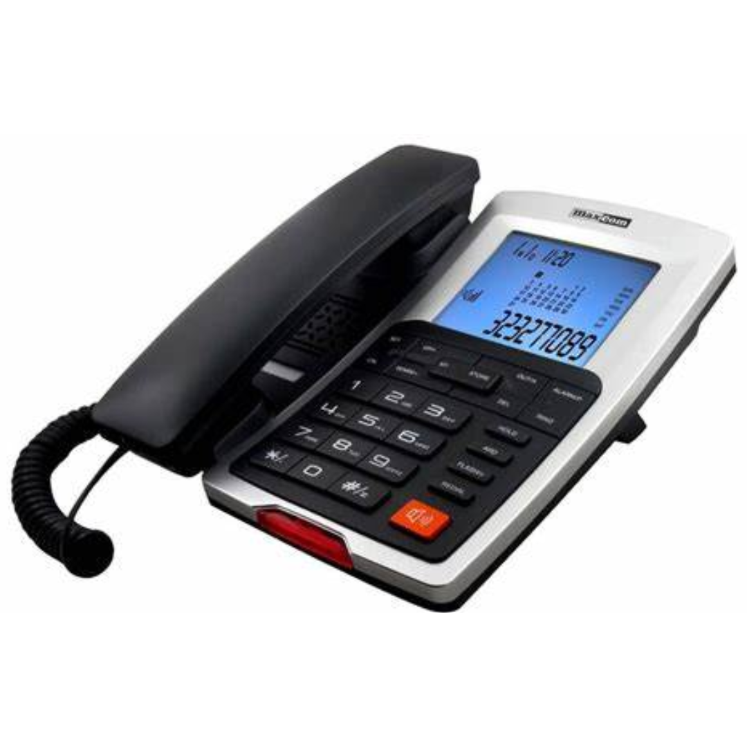 Telefone Fixo Maxcom KXT709 Cinzento