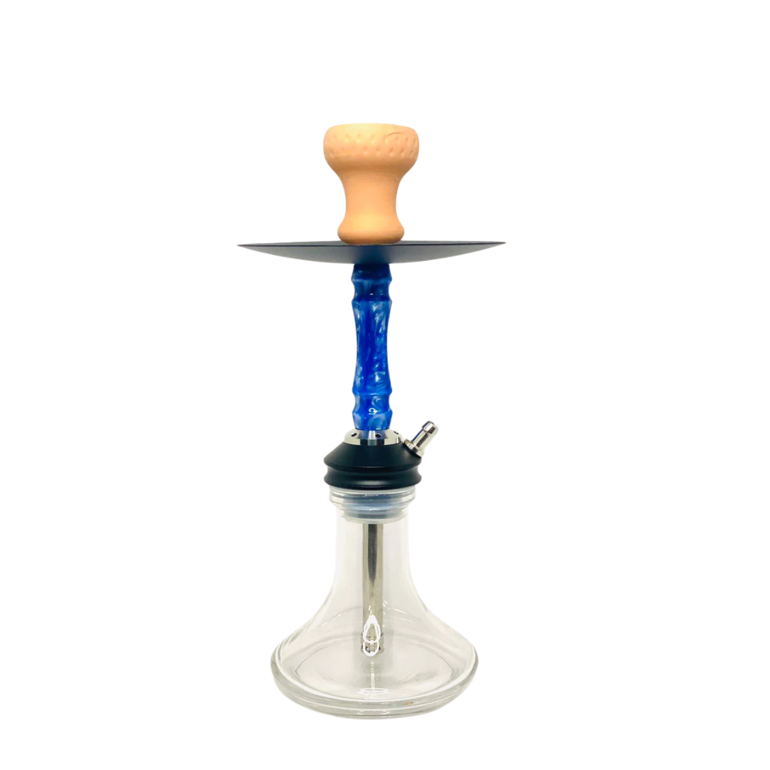 Shisha Curta Azul 1 Saída