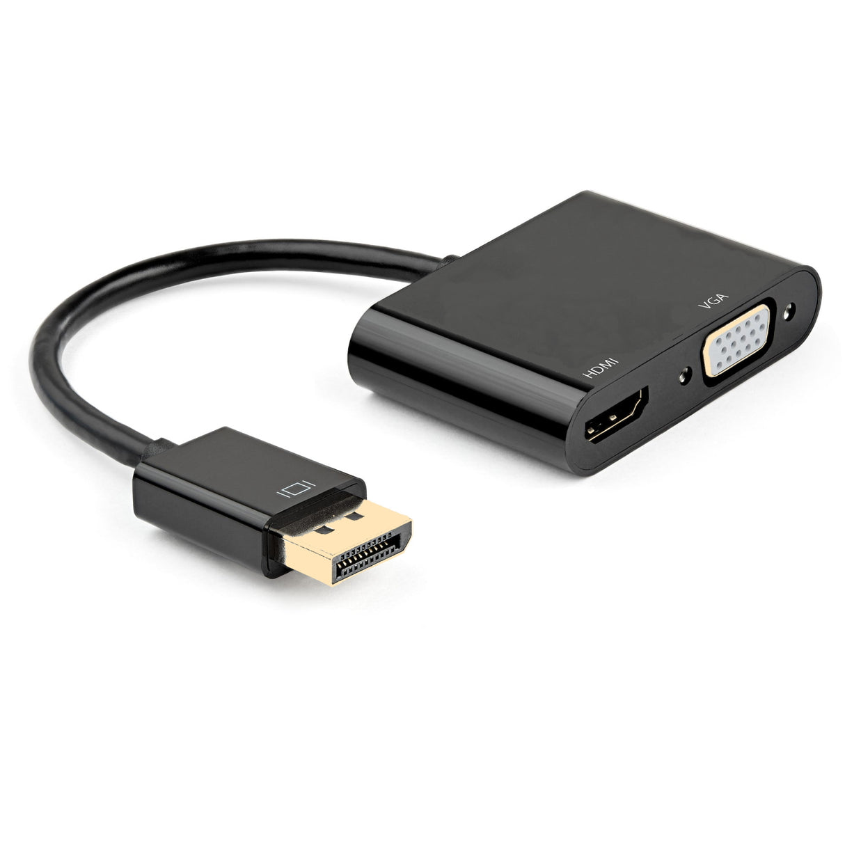 Adaptador DisplayPort para Monitor Duplo HDMI 4k & VGA FHD