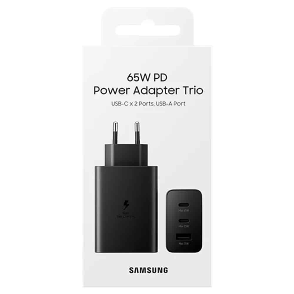 Carregador Fast Triplo USB-C 65W+25W +USB 15W