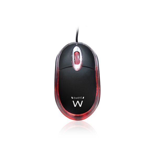 MOUSE EWENT MINI USB OPTICO 1000DPI PRETO