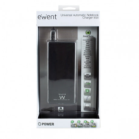Carregador Universal Automatic Notebook charger Home 90Watt