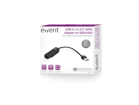 EWENT Capas e Docking stations USB 3.1