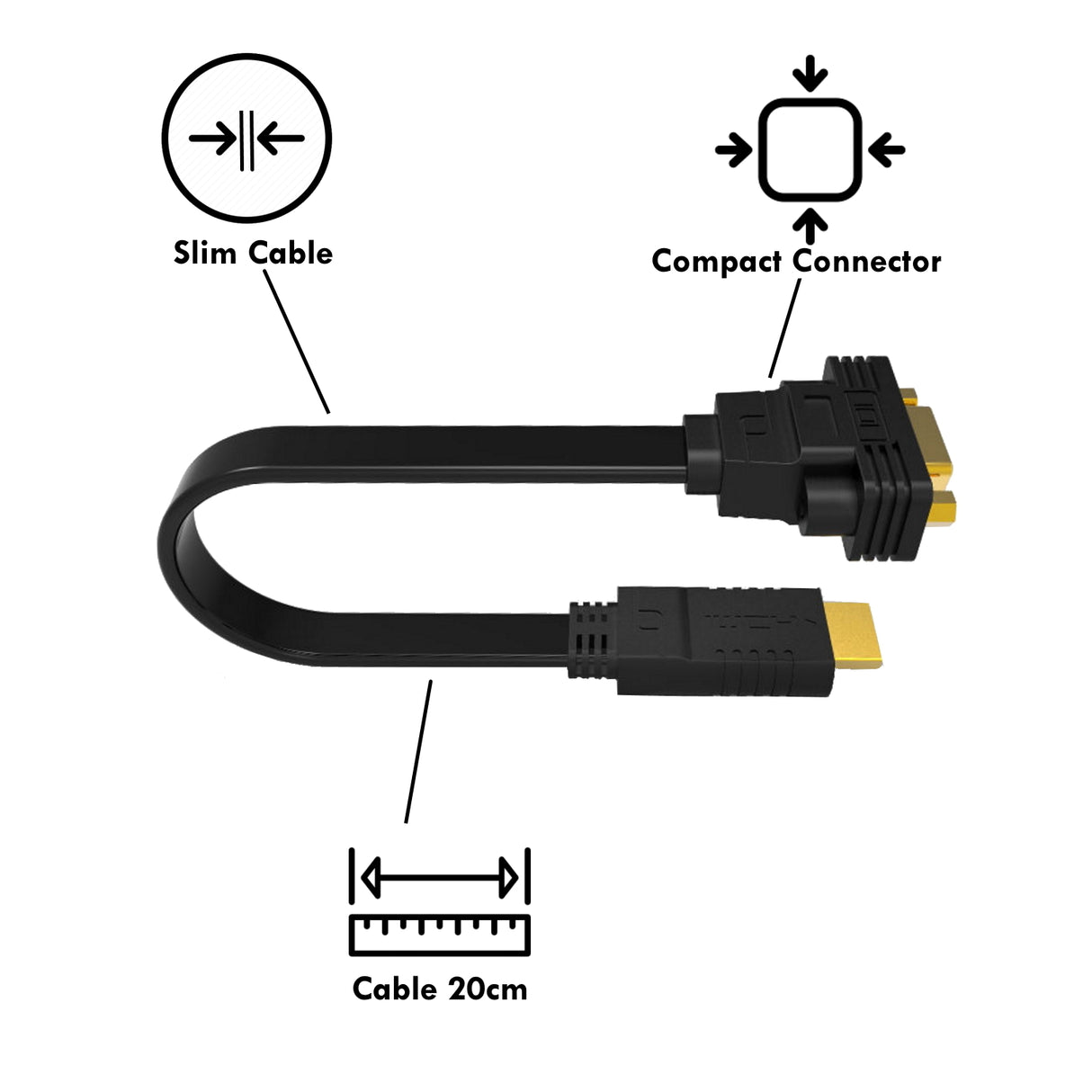 Conversor de HDMI para VGA