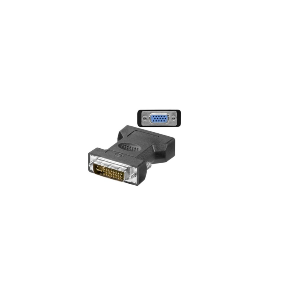 Adaptador DVI-I para VGA 24+5pin para VGA 15pin HD