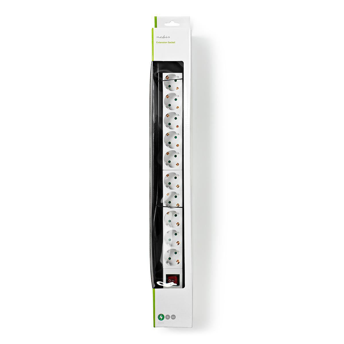 Extensão com 10 tomadas 230 V  50/60 Hz EXS103F1PRO