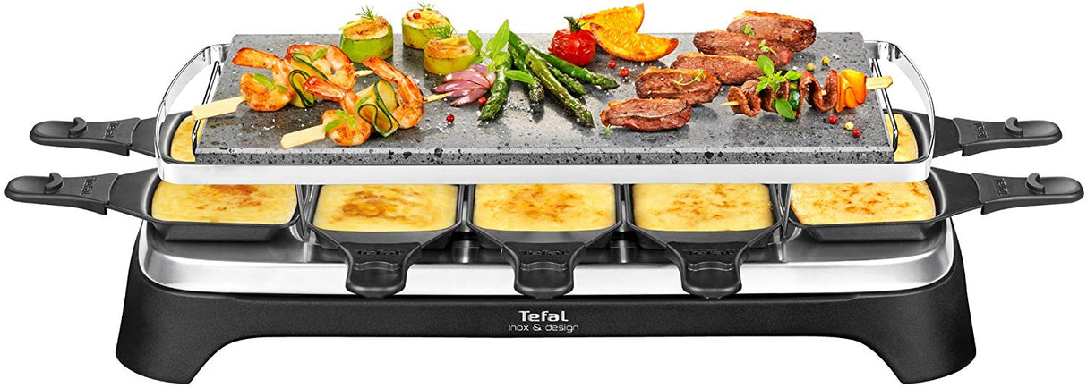 Tefal Pierrade Raclette Gourmet 8C / PR620D12