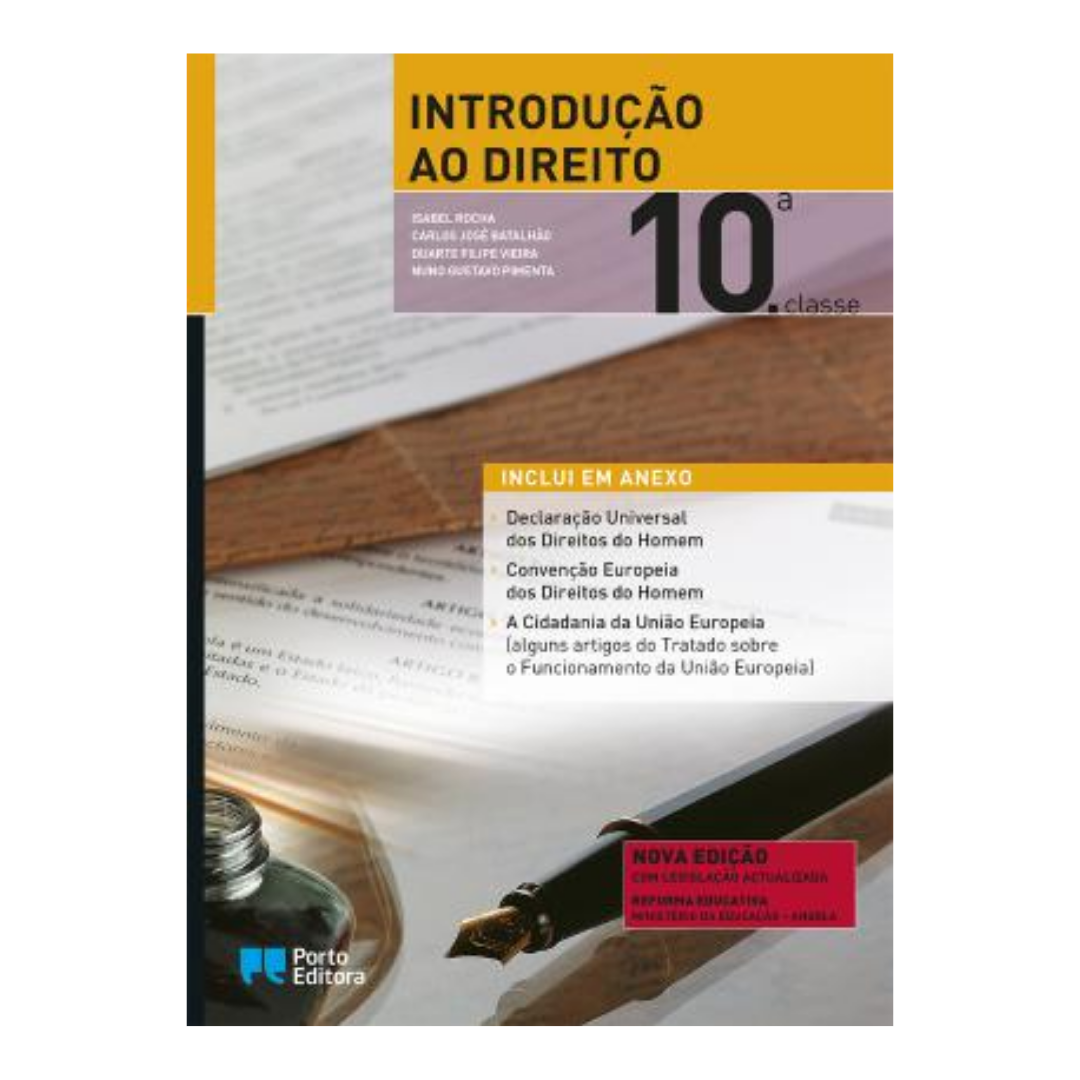 Introdução ao Direito -10.ª Classe