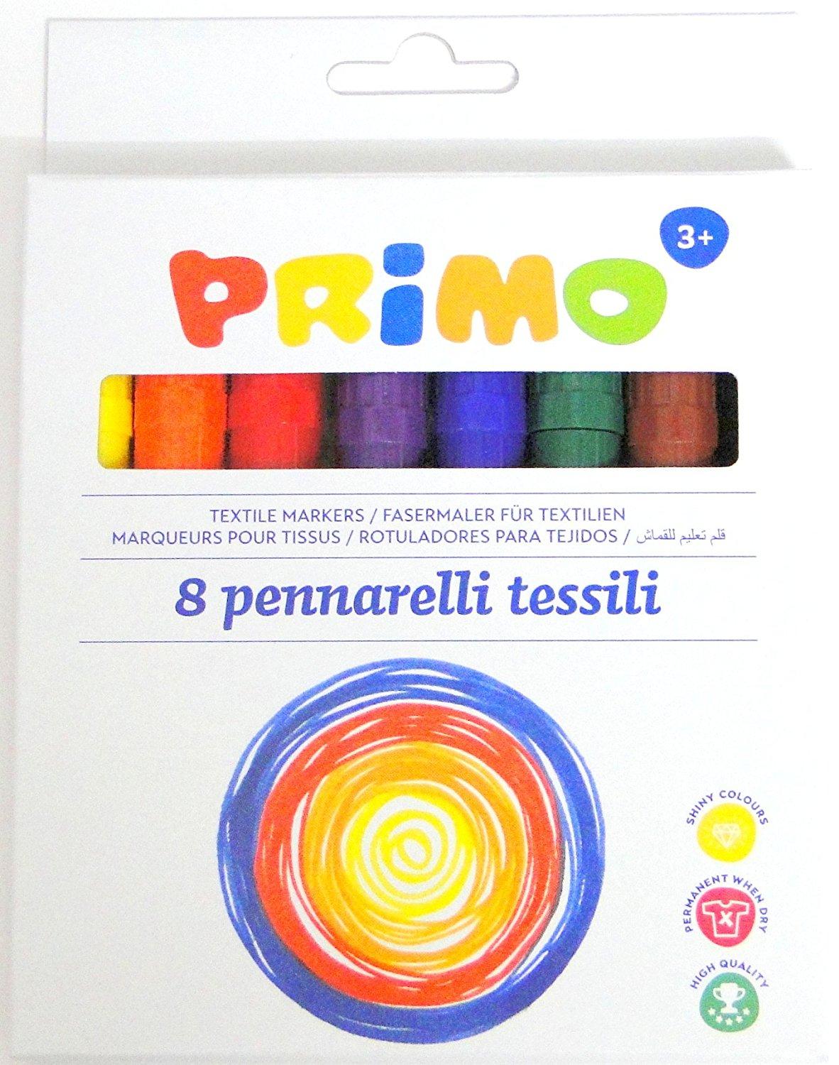 PRIMO 8 MARCADORS FABRIC 611PENTX8