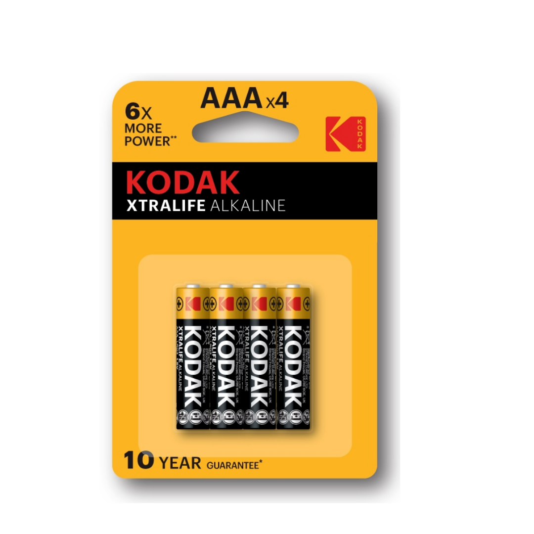 Pilha Alkaline Kodak Xtralife AAA