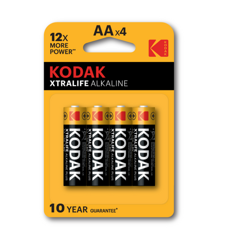 Pilha Alkaline Kodak Xtralife AA