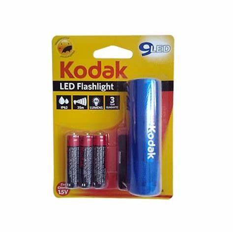 Lanterna Kodak Flashlight +  Pilhas3AAA EHD
