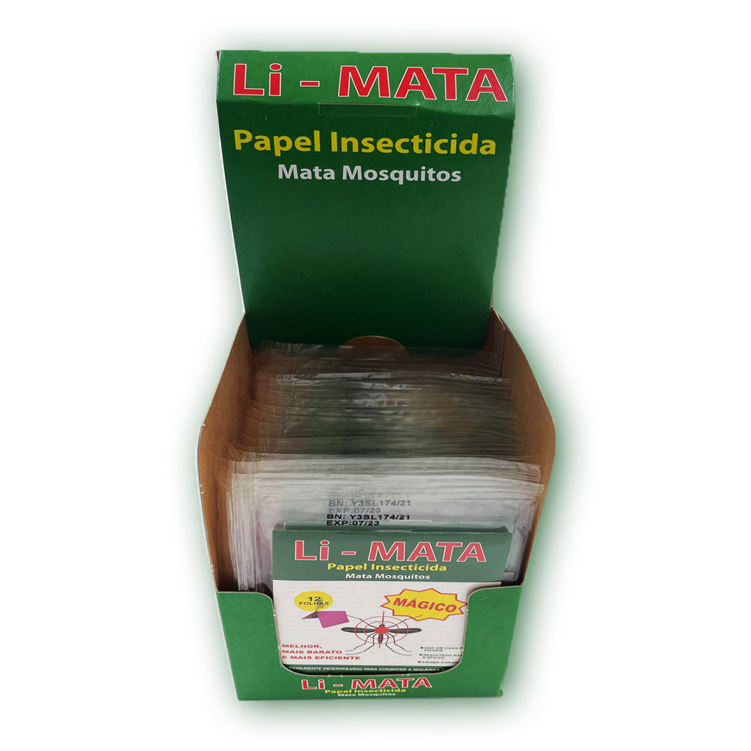 Inseticida Li-mata - Caixa 25 UN