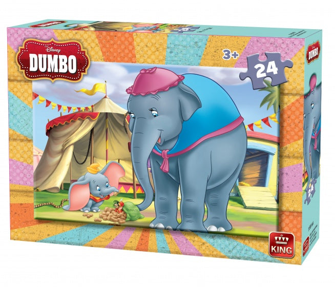 Puzzles Disney Dumbo 24 Peças