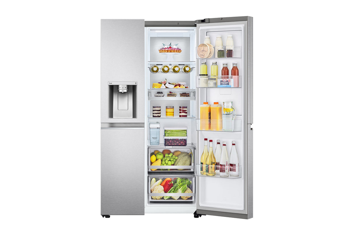 Frigorífico LG Side by Side 635 Litros com Compressor Linear Inverter Dispensador de Água Door in Door