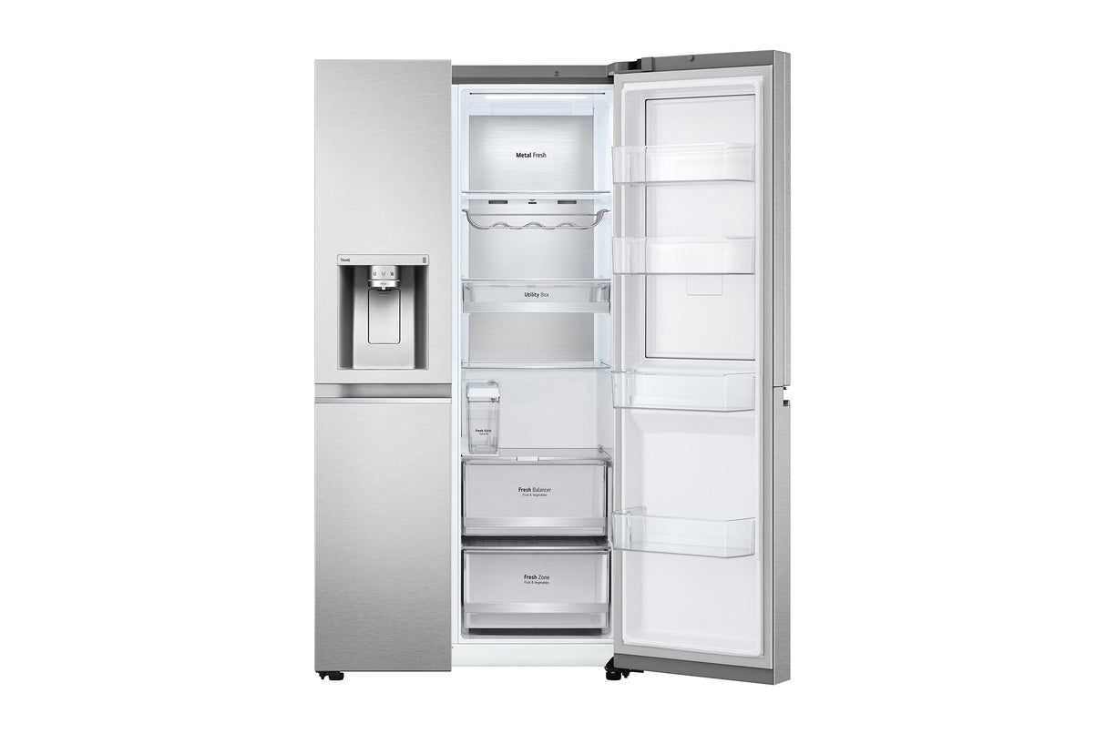 Frigorífico LG Side by Side 635 Litros com Compressor Linear Inverter Dispensador de Água Door in Door