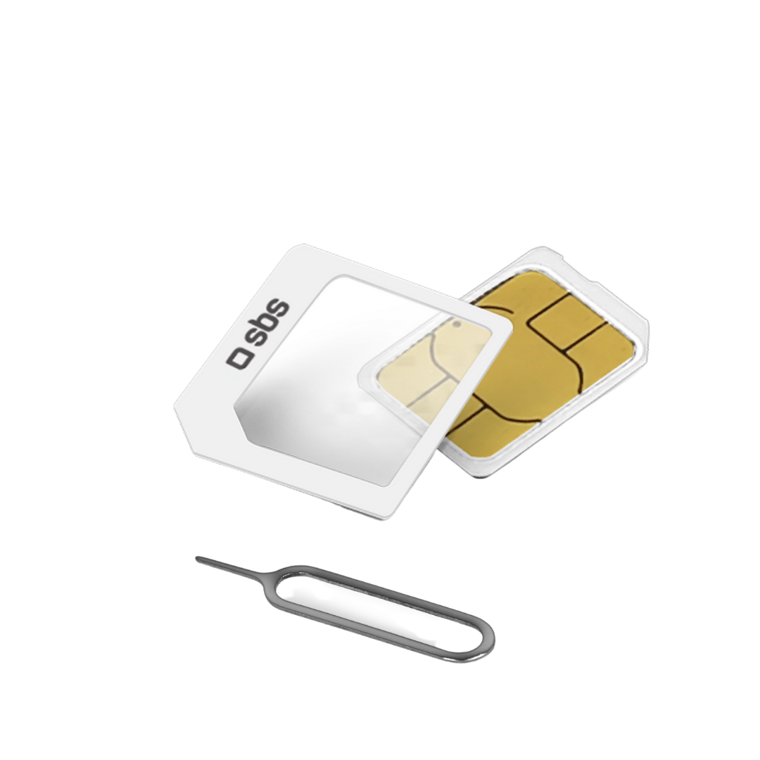 Adaptador Nano SIM p/ Micro SIM p Smartphone/Tablet