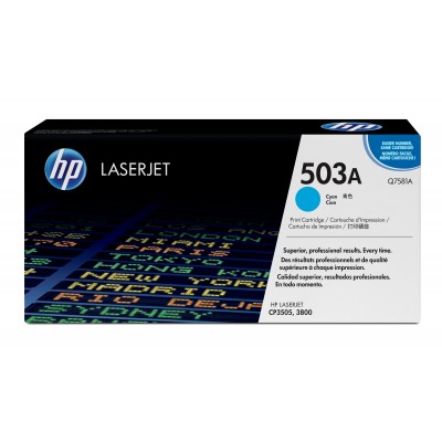 TONER HP Q7581A CYAN CP35XX / 3800 SERIES