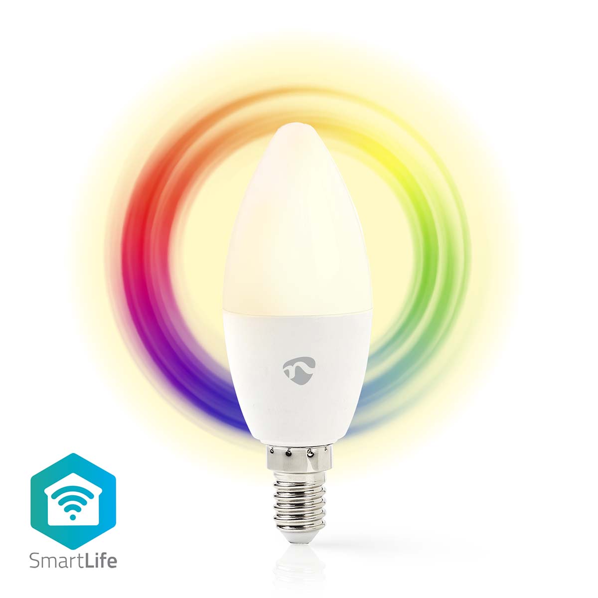 Lâmpada LED RGBW |Wi-Fi | E14 | 470 lm | 4.9 W